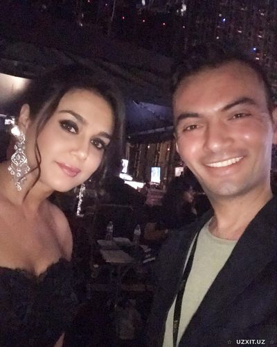 Preity Zinta & Jasur Hamroyev